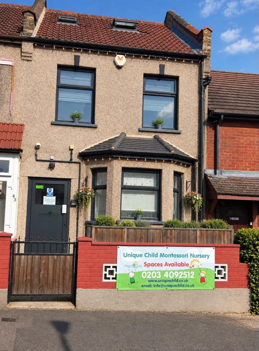 Unique child montessori higham hill nursery frontage