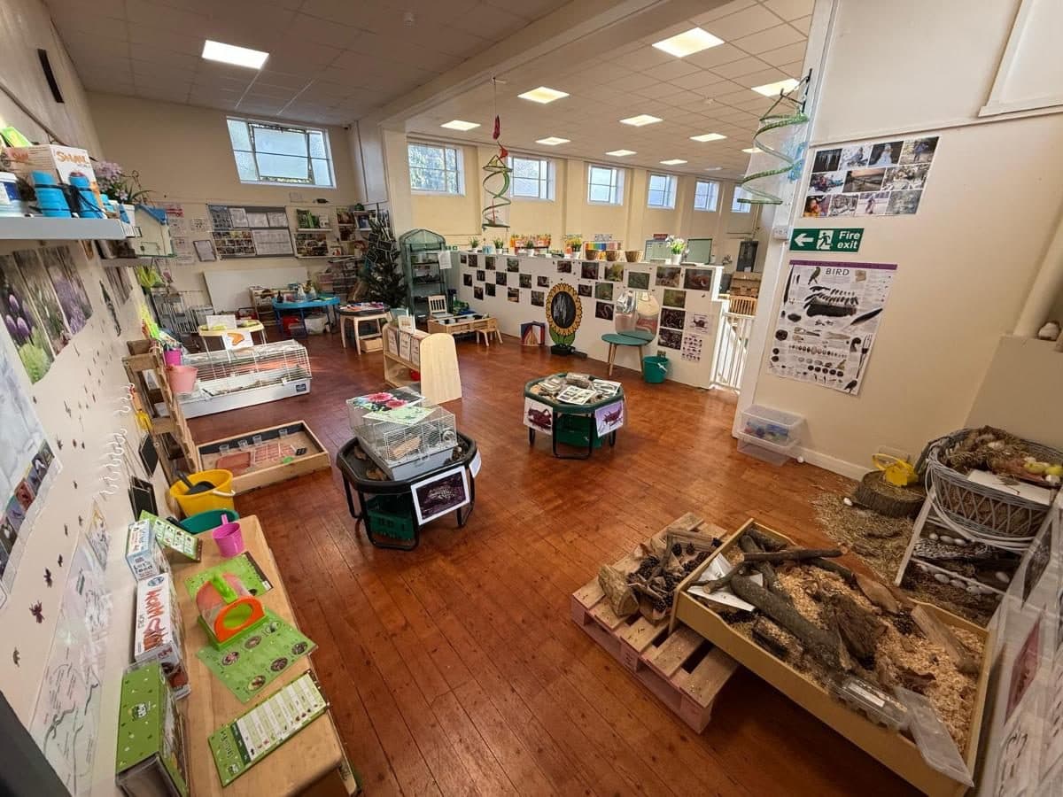 unique child montessori Nursery indoor animal learning space